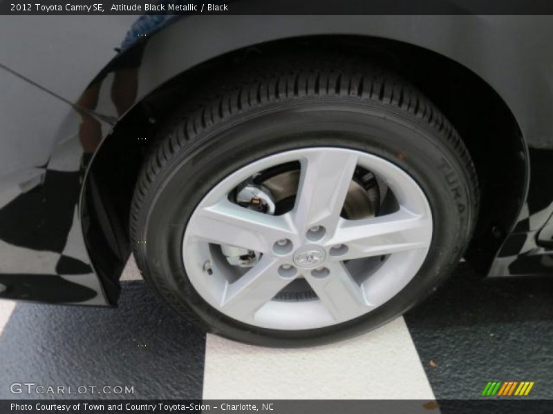 Attitude Black Metallic / Black 2012 Toyota Camry SE