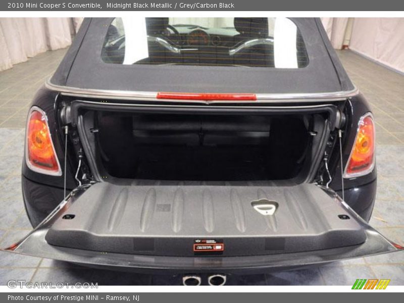 Midnight Black Metallic / Grey/Carbon Black 2010 Mini Cooper S Convertible