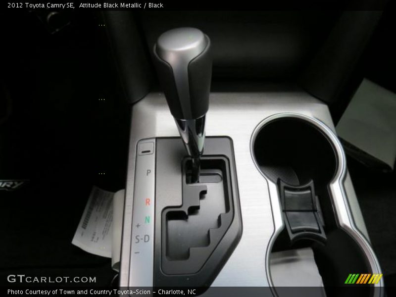Attitude Black Metallic / Black 2012 Toyota Camry SE