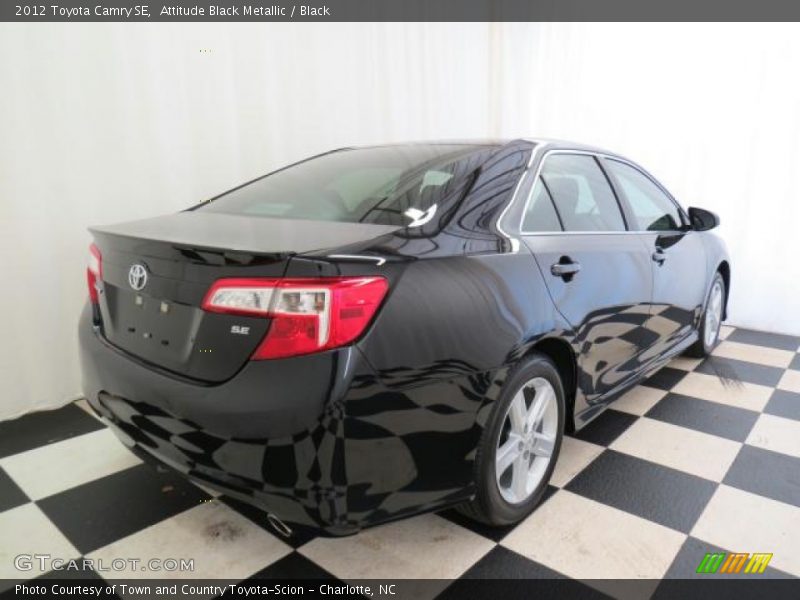Attitude Black Metallic / Black 2012 Toyota Camry SE