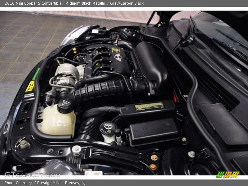 Midnight Black Metallic / Grey/Carbon Black 2010 Mini Cooper S Convertible