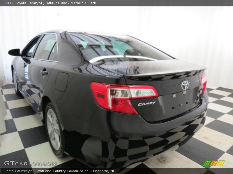 Attitude Black Metallic / Black 2012 Toyota Camry SE