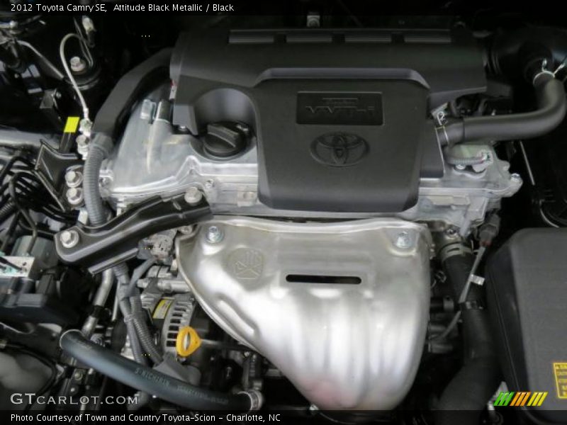 Attitude Black Metallic / Black 2012 Toyota Camry SE