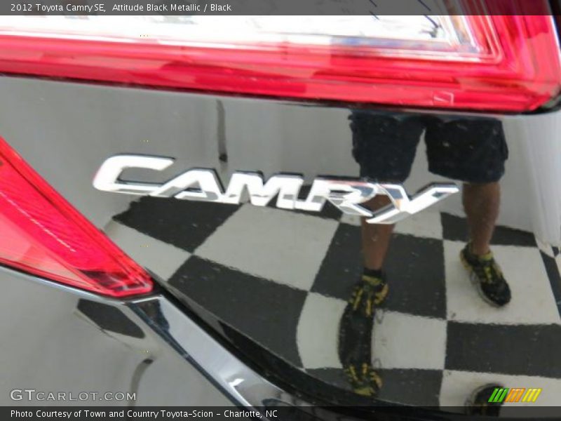 Attitude Black Metallic / Black 2012 Toyota Camry SE