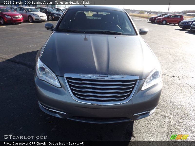 Tungsten Metallic / Black 2013 Chrysler 200 Touring Sedan