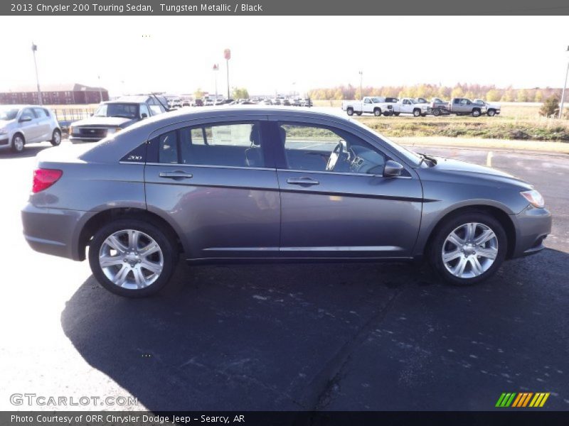 Tungsten Metallic / Black 2013 Chrysler 200 Touring Sedan