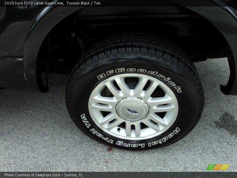 Tuxedo Black / Tan 2010 Ford F150 Lariat SuperCrew