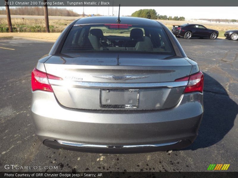 Tungsten Metallic / Black 2013 Chrysler 200 Touring Sedan
