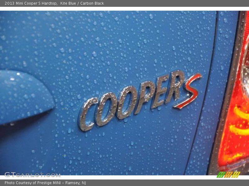 Kite Blue / Carbon Black 2013 Mini Cooper S Hardtop