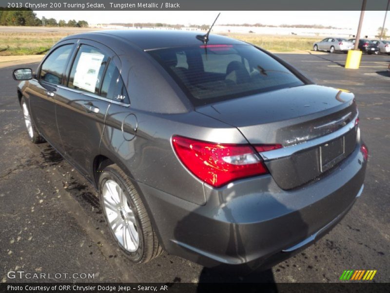 Tungsten Metallic / Black 2013 Chrysler 200 Touring Sedan