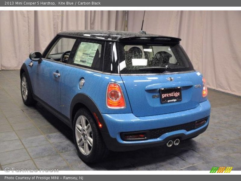 Kite Blue / Carbon Black 2013 Mini Cooper S Hardtop