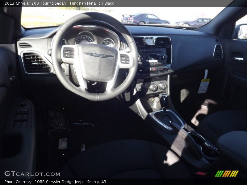Tungsten Metallic / Black 2013 Chrysler 200 Touring Sedan