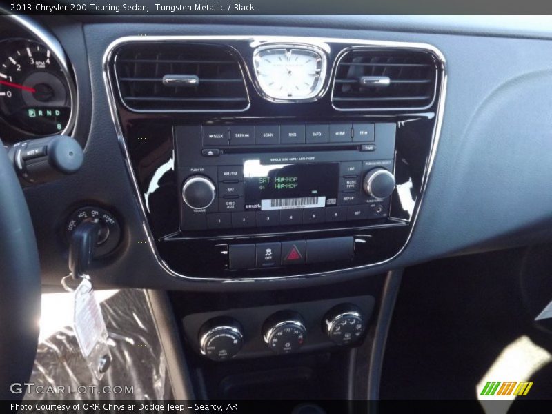 Tungsten Metallic / Black 2013 Chrysler 200 Touring Sedan