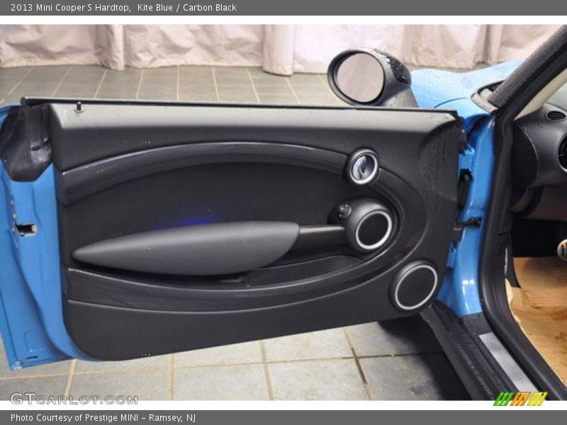 Kite Blue / Carbon Black 2013 Mini Cooper S Hardtop
