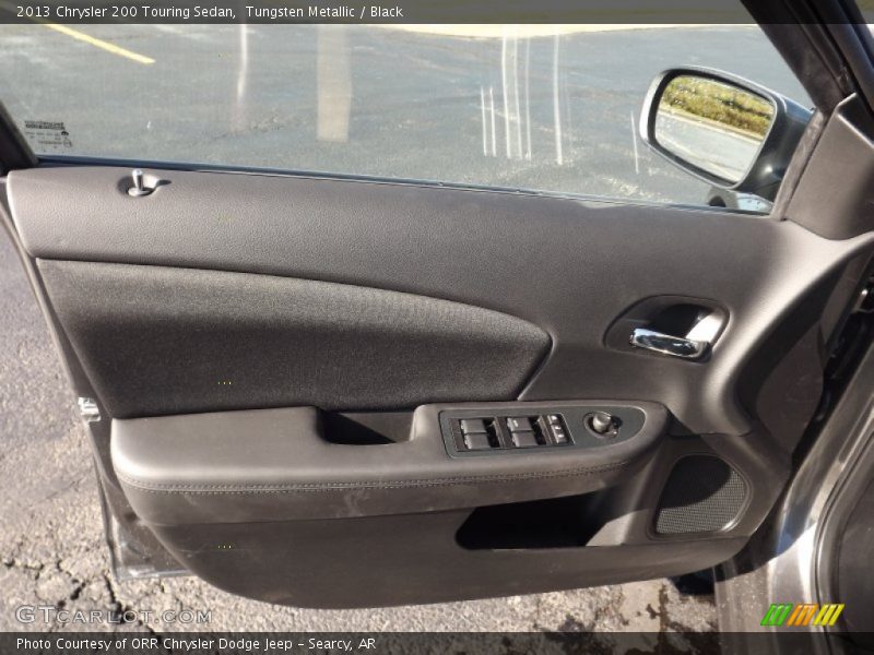 Tungsten Metallic / Black 2013 Chrysler 200 Touring Sedan