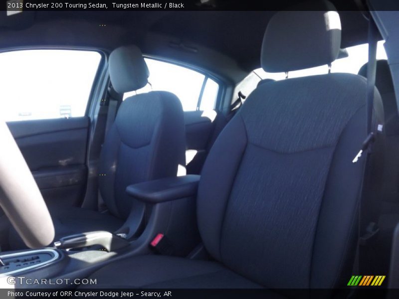 Tungsten Metallic / Black 2013 Chrysler 200 Touring Sedan