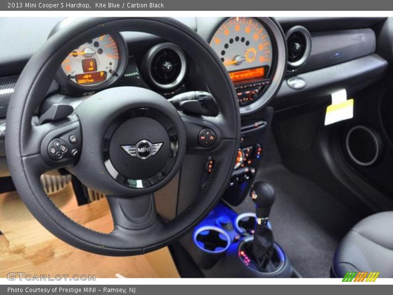 Kite Blue / Carbon Black 2013 Mini Cooper S Hardtop