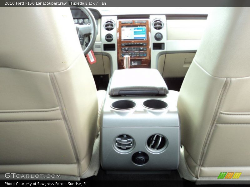 Tuxedo Black / Tan 2010 Ford F150 Lariat SuperCrew