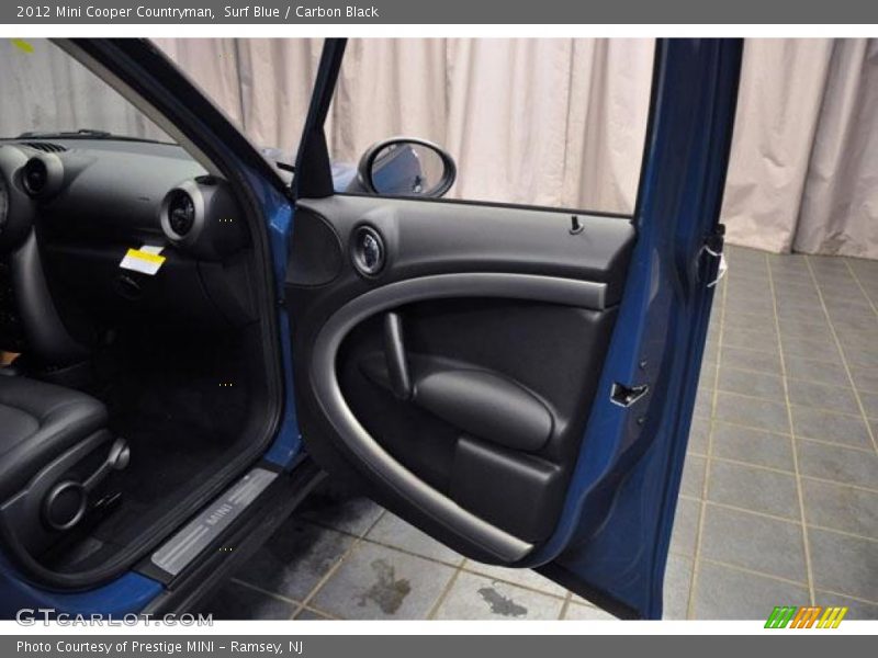Surf Blue / Carbon Black 2012 Mini Cooper Countryman