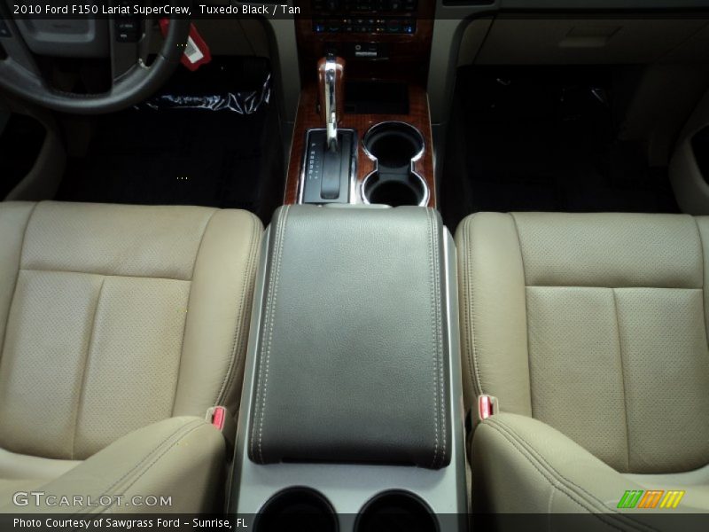 Tuxedo Black / Tan 2010 Ford F150 Lariat SuperCrew