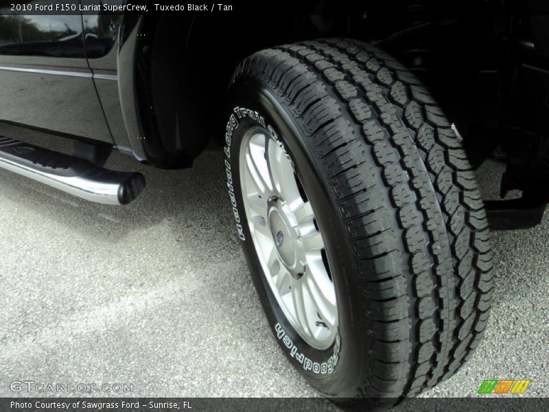 Tuxedo Black / Tan 2010 Ford F150 Lariat SuperCrew
