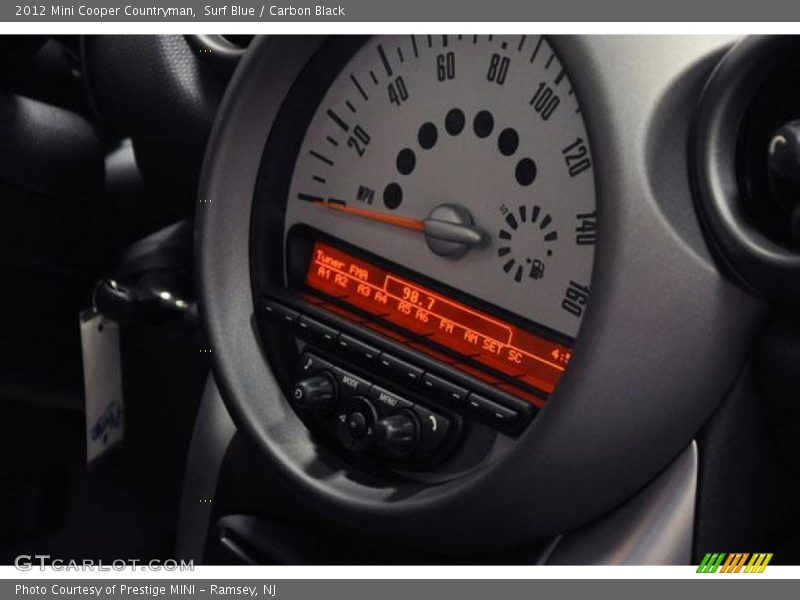 Surf Blue / Carbon Black 2012 Mini Cooper Countryman
