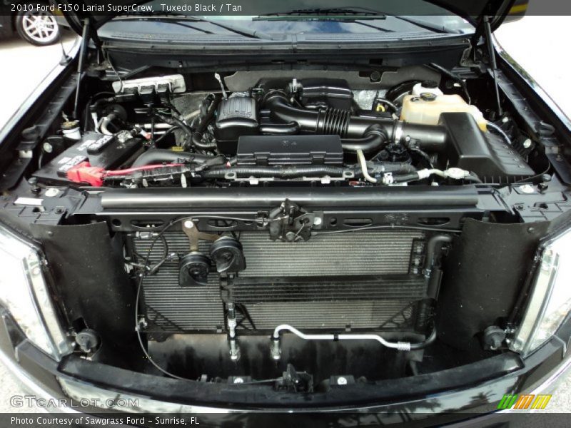 Tuxedo Black / Tan 2010 Ford F150 Lariat SuperCrew