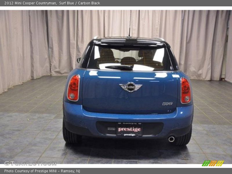 Surf Blue / Carbon Black 2012 Mini Cooper Countryman