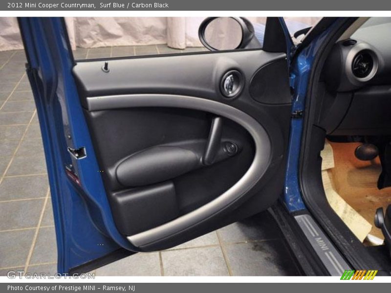Surf Blue / Carbon Black 2012 Mini Cooper Countryman