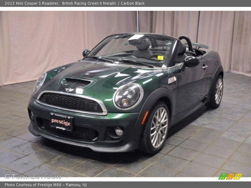British Racing Green II Metallic / Carbon Black 2013 Mini Cooper S Roadster
