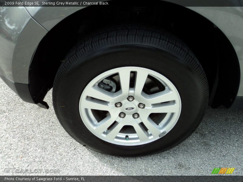 Sterling Grey Metallic / Charcoal Black 2009 Ford Edge SE