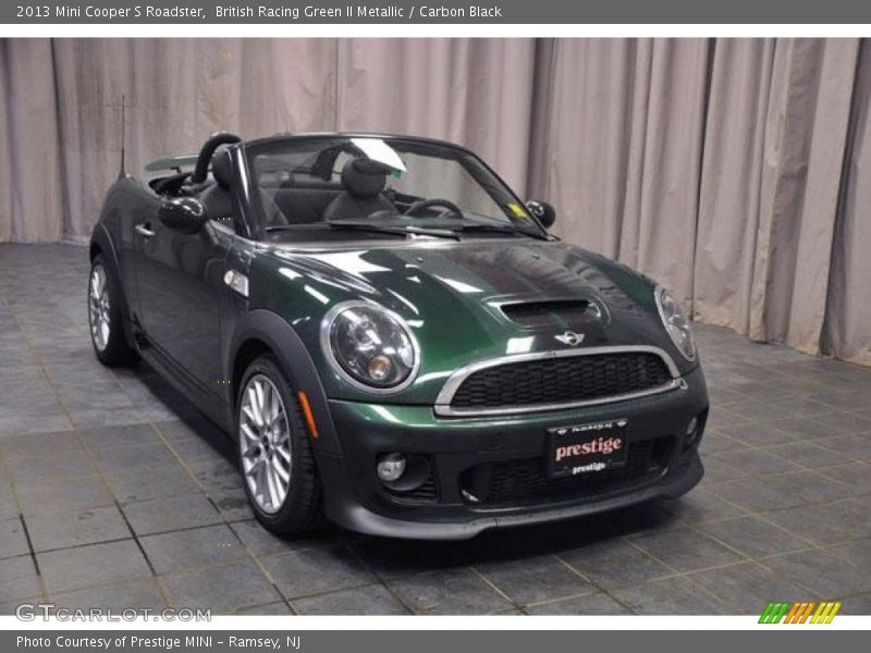 British Racing Green II Metallic / Carbon Black 2013 Mini Cooper S Roadster