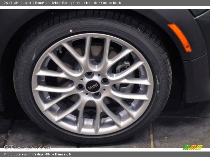 British Racing Green II Metallic / Carbon Black 2013 Mini Cooper S Roadster