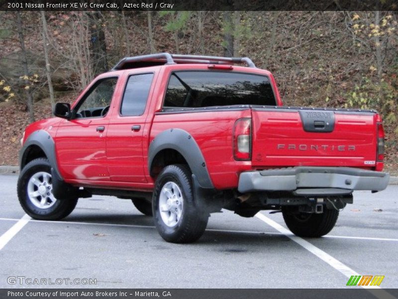  2001 Frontier XE V6 Crew Cab Aztec Red
