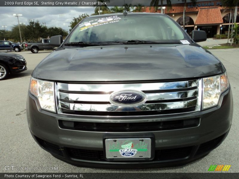 Sterling Grey Metallic / Charcoal Black 2009 Ford Edge SE