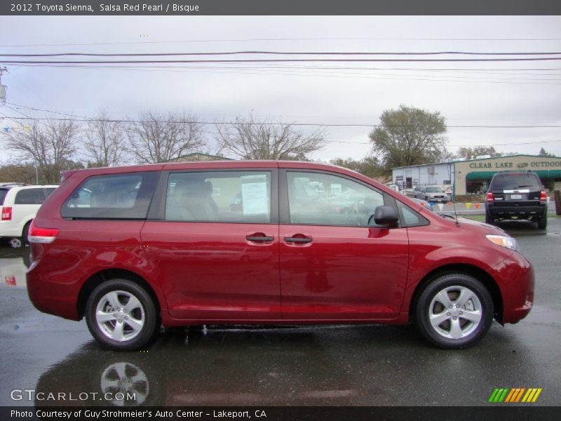 Salsa Red Pearl / Bisque 2012 Toyota Sienna
