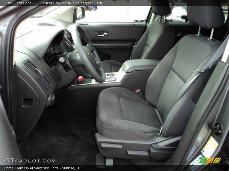Sterling Grey Metallic / Charcoal Black 2009 Ford Edge SE