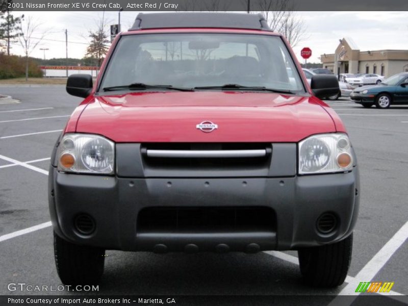  2001 Frontier XE V6 Crew Cab Aztec Red