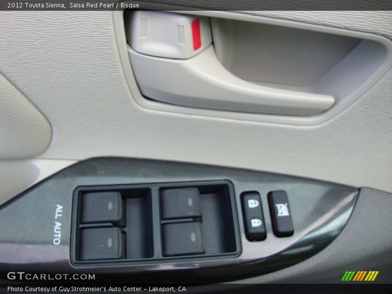 Salsa Red Pearl / Bisque 2012 Toyota Sienna