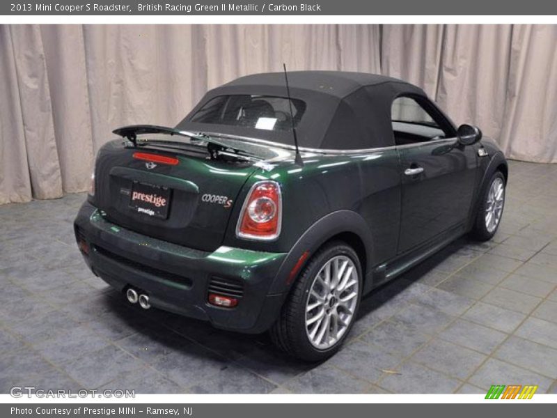 British Racing Green II Metallic / Carbon Black 2013 Mini Cooper S Roadster