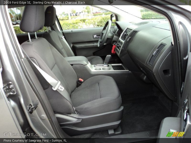 Sterling Grey Metallic / Charcoal Black 2009 Ford Edge SE