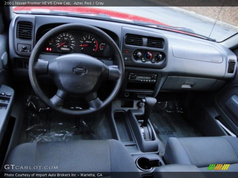 Dashboard of 2001 Frontier XE V6 Crew Cab