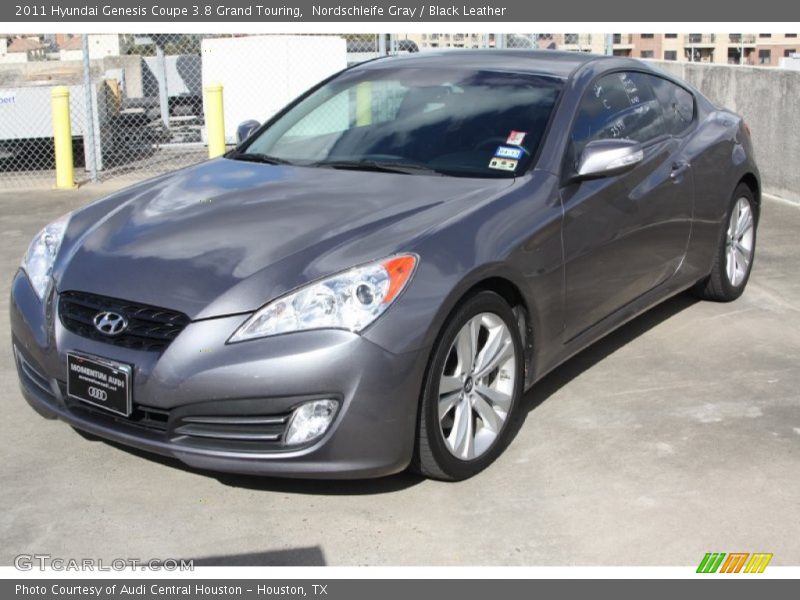 Nordschleife Gray / Black Leather 2011 Hyundai Genesis Coupe 3.8 Grand Touring