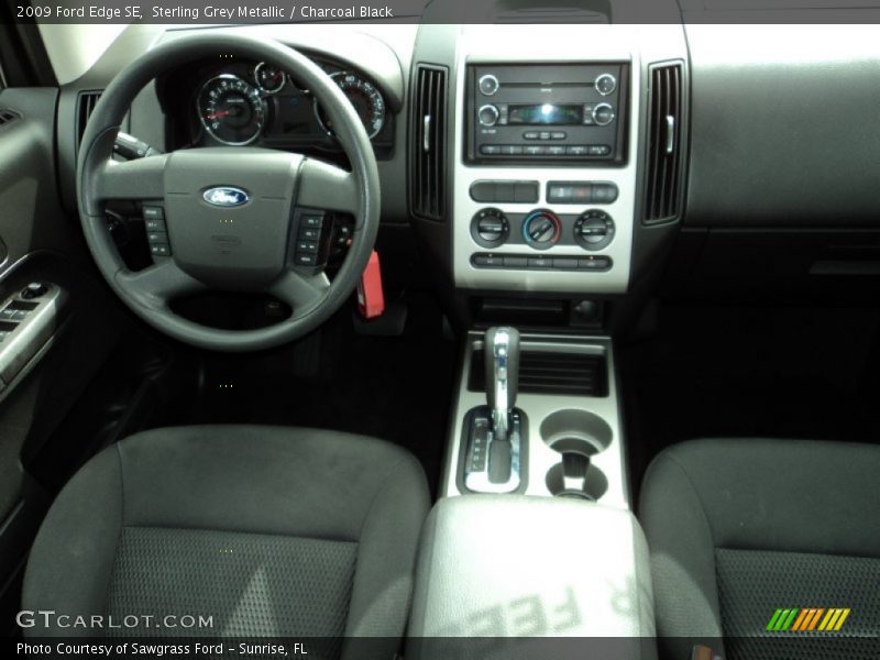 Sterling Grey Metallic / Charcoal Black 2009 Ford Edge SE