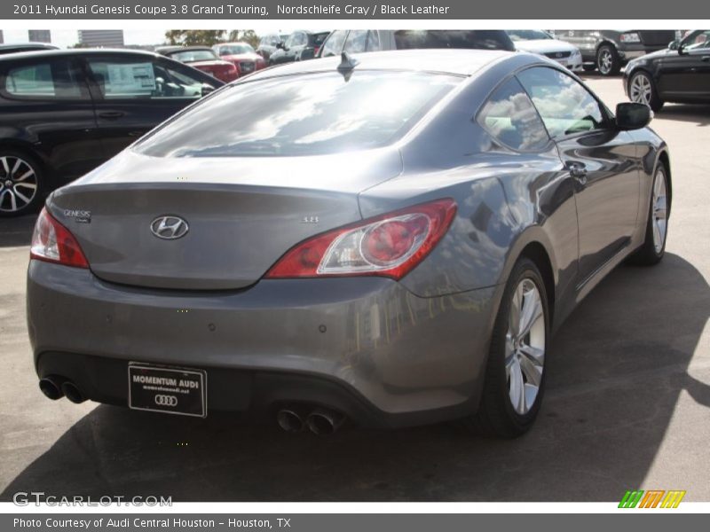 Nordschleife Gray / Black Leather 2011 Hyundai Genesis Coupe 3.8 Grand Touring
