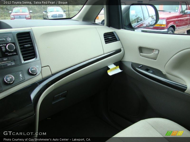 Salsa Red Pearl / Bisque 2012 Toyota Sienna
