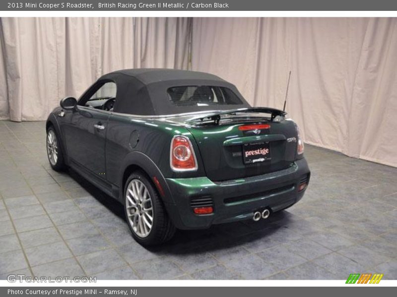 British Racing Green II Metallic / Carbon Black 2013 Mini Cooper S Roadster