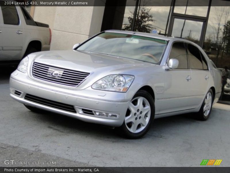 Mercury Metallic / Cashmere 2004 Lexus LS 430