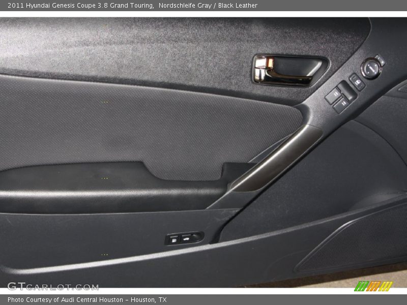 Nordschleife Gray / Black Leather 2011 Hyundai Genesis Coupe 3.8 Grand Touring
