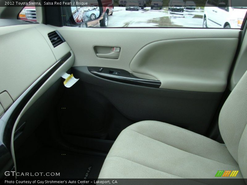 Salsa Red Pearl / Bisque 2012 Toyota Sienna